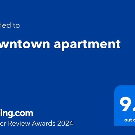 Downtown Apartment Fier Esterno foto
